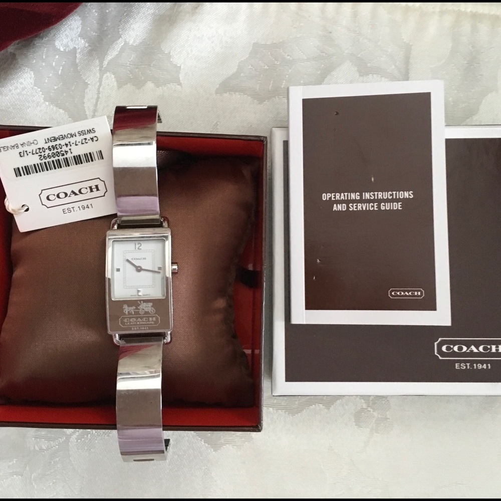 Authentic New Luxury Vintage Coach Watch